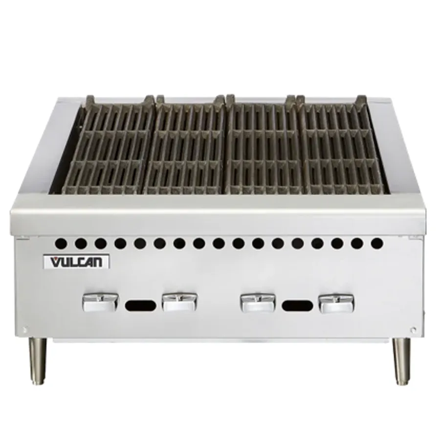 CHARBROILER LP GAS COUNTERTOP 25-3/8 wide NO. OF BURNERS: 4